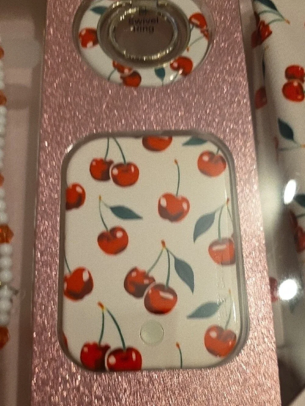 Velvet Caviar Cherry Phone Accessory Gift Set